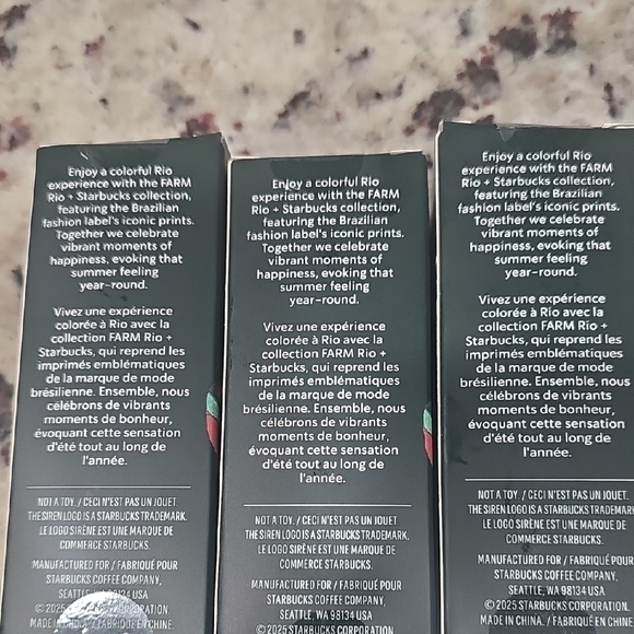 Starbucks Farm Rio Colorful Cold Cup Key Chains - Picture 7 of 7